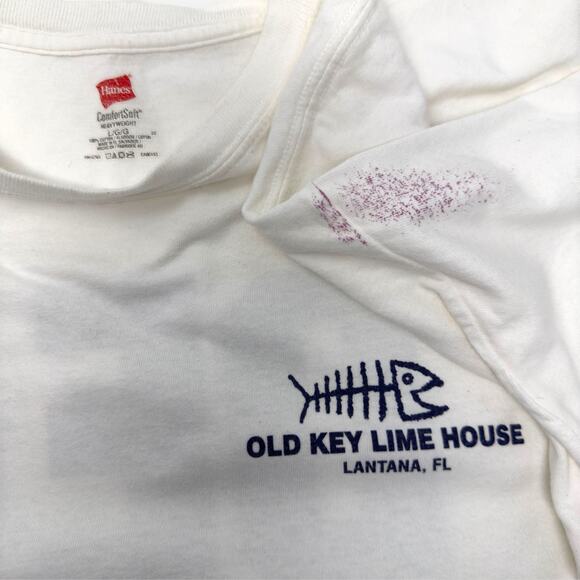 Old Key Lime House T-Shirt (L) DEA Drink Every Afternoon Lantana Florida - Picture 8 of 11